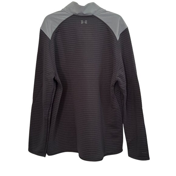 Under Armour Kentucky Derby 147 ColdGear 1/4 Zip XXL Gray & Black Pullover - Picture 3 of 7